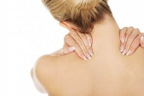 Signs and symptoms of a neck osteochondrosis