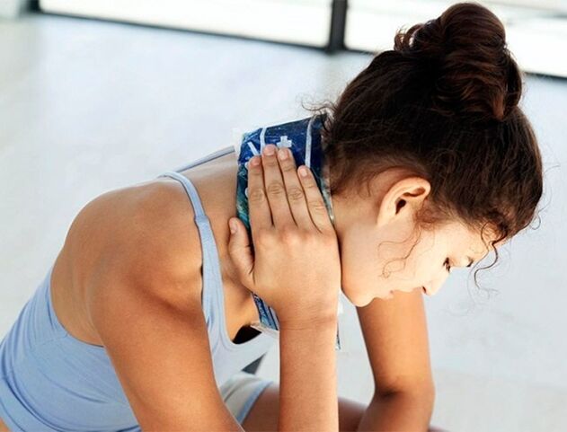 Compress on the neck for osteochondrosis