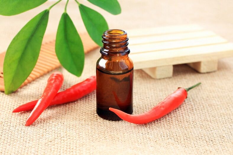Tincture of hot pepper for the treatment of cervical osteochondrosis
