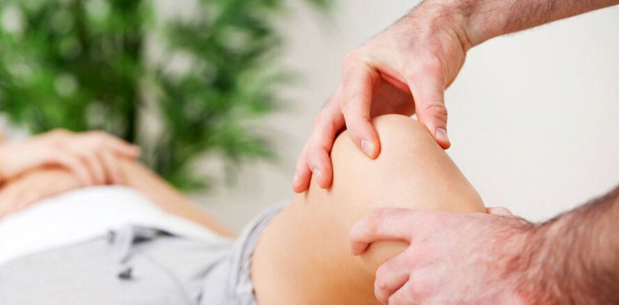 Knee massage for joint pain