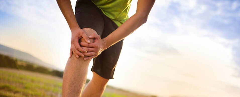 Pain in the knee joint photo 5