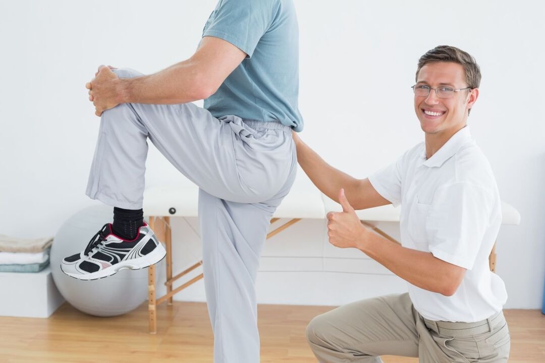 Movement therapy for hip arthrosis